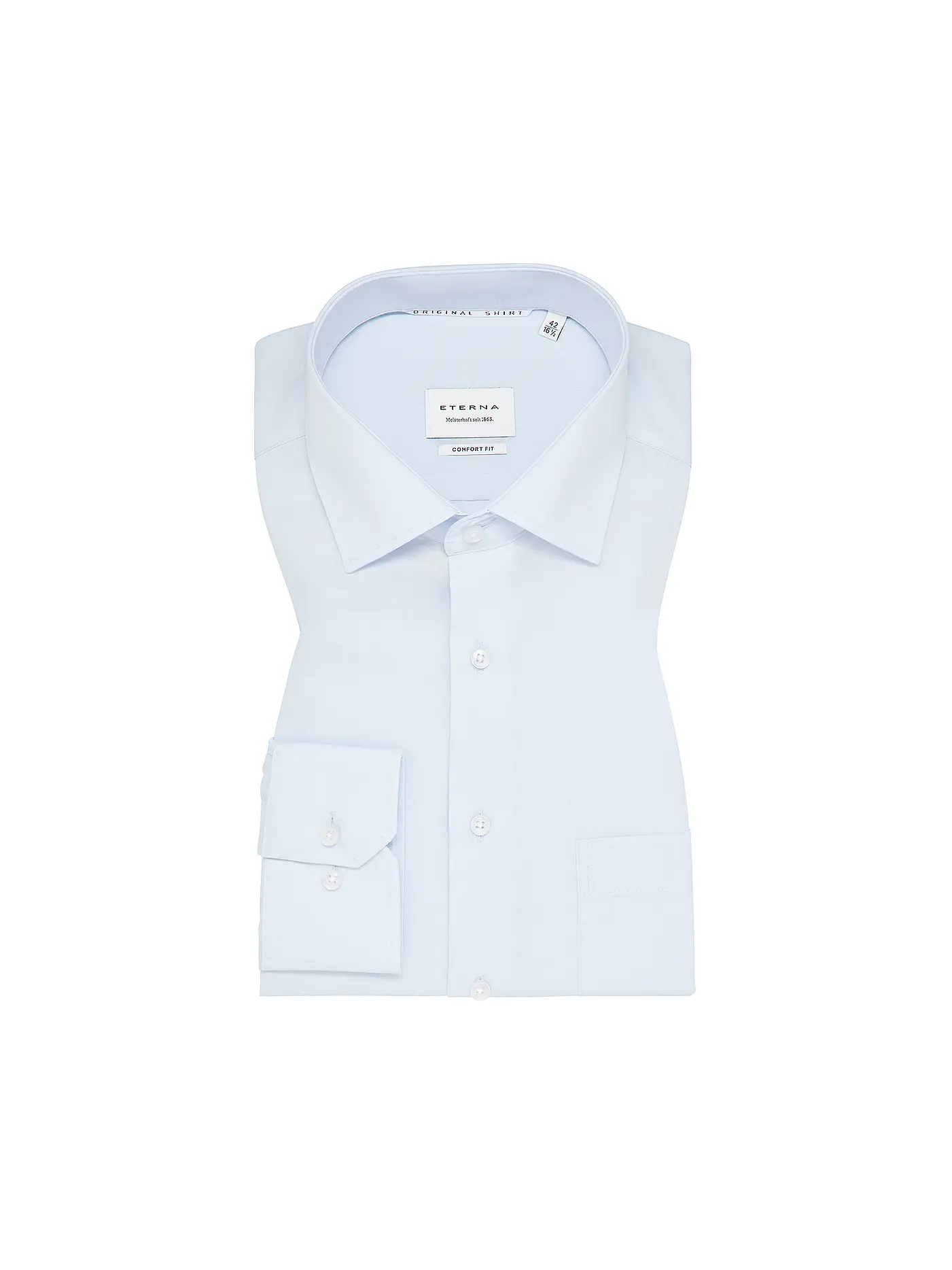ETERNA | Hemd Comfort Fit | hellblau